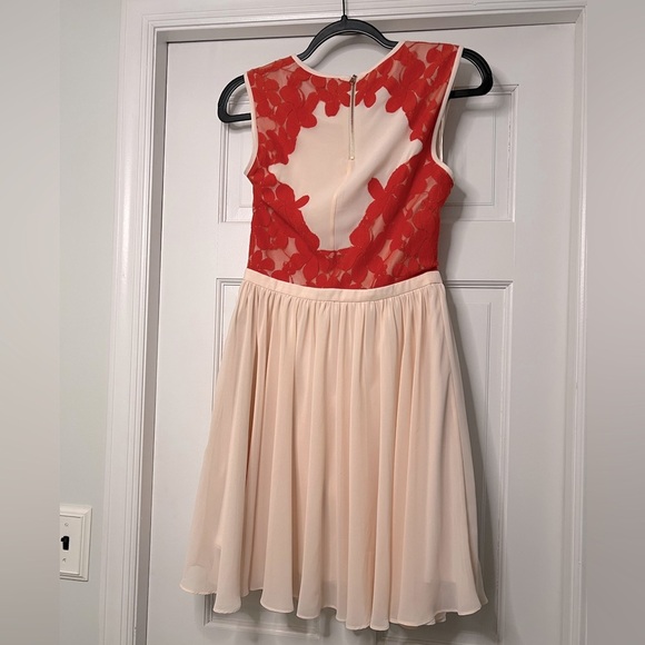 TED BAKER • CORAL LACE FIT & FLARE DRESS - Picture 4 of 6